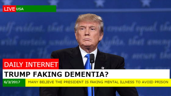 More Evidence Trump May be Faking Dementia for a Lighter Sentence