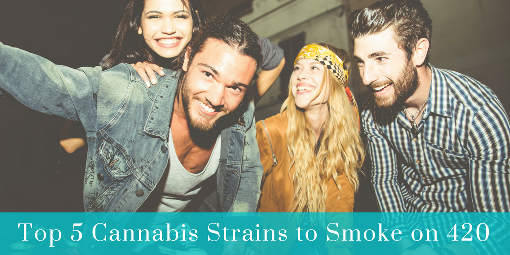 Top 5 Cannabis Strains to Smoke on 420