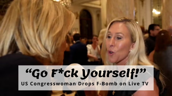 WATCH: Marjorie Taylor Greene Drops F-Bomb on Live TV – You Won’t Believe What Happened Next!
